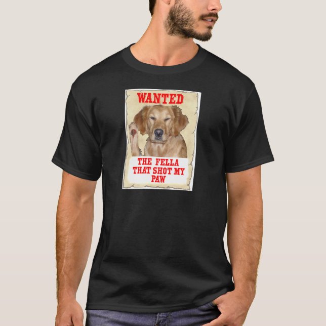 GEWOLLTER - DER FELLA DIESER SCHUSS MEINE TATZE - T-Shirt (Vorderseite)