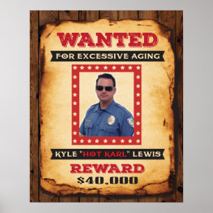Gewolltes Plakat für Michele