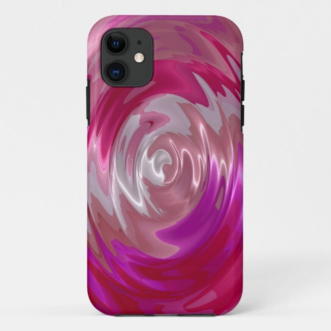 Gewundene abstrakte Kunst Case-Mate iPhone Hülle (Rückseite)