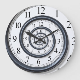 Gewundene Droste Uhr-Wanduhr Große Wanduhr
