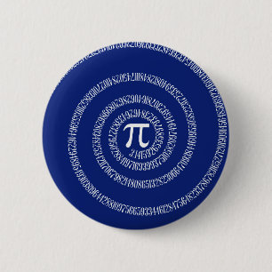 Gewundene Ringe für PU auf Marine-Blau Button