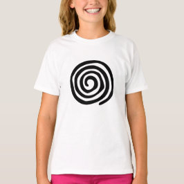 Gewundene ursprüngliche mexikanische Stammes- T-Shirt