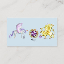 Gewundene Wesentlich-Karte Visitenkarte