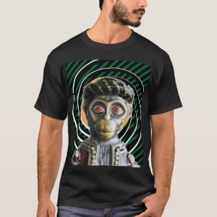 Gewundener Affe-König T-Shirt