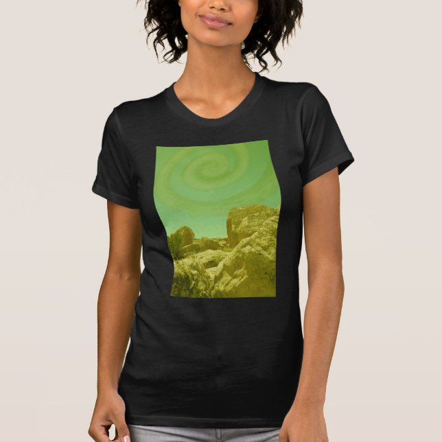 Gewundener Himmel T-Shirt (Vorderseite)