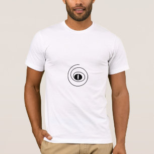 Gewundener T - Shirt Augen-Nicholas Alan