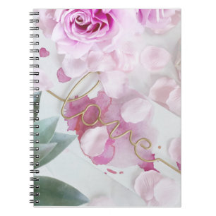 Gewundenes Notizbuch Notizblock