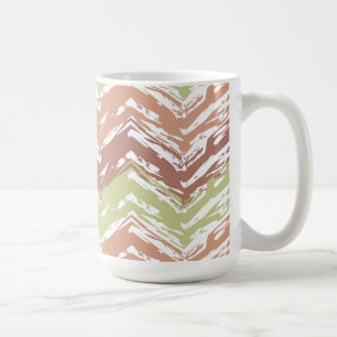 Gewürz-Gekritzel-Zickzack Zickzack Kaffeetasse