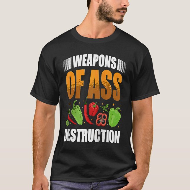 Gewürzaroma Seasoning Chili Raglan Baseball T-Shirt (Vorderseite)