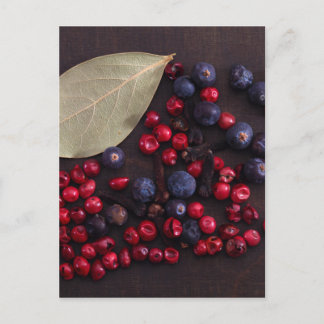 Gewürzbeeren Postkarte