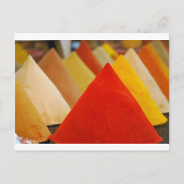 Gewürze Postkarte