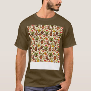 Gewürze Seamless Muster Seasoning Kräutern Jar Ind T-Shirt