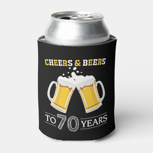 Gewürze und Bier bis 70 Jahre kälter Dosenkühler (Kanne Vorderseite)