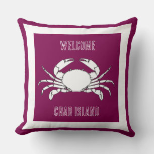 Gewürzkissen - Willkommen auf der Insel Crab Kissen