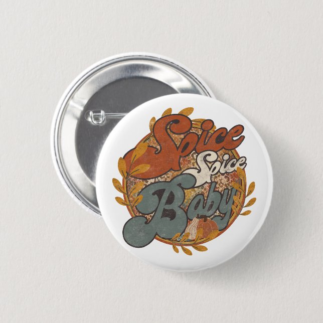 Gewürzkräuter Herbst Button (Vorne & Hinten)