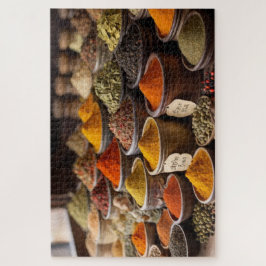 Gewürzmarkt-Ambiente