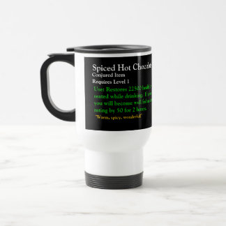 Gewürzte heiße Schokolade Warcraft themed Tasse