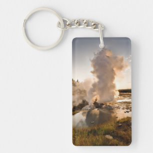 Geyser de rebord, bassin de geyser de Norris