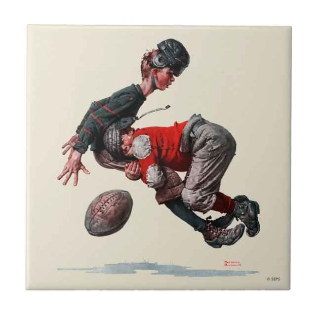 Gezackelt Fliese (Vorderseite)