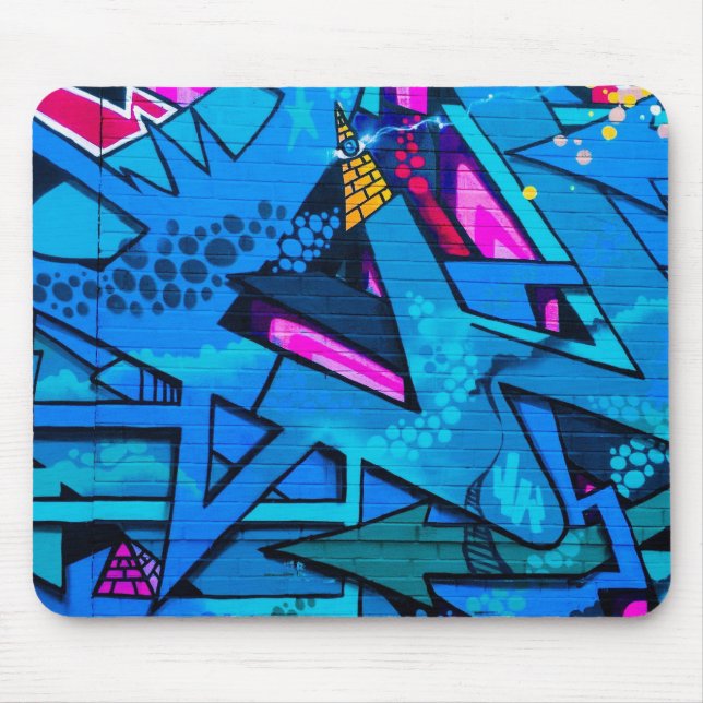 gezackte Linien Mousepad (Vorne)