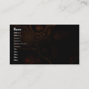 Gezänktes Web Visitenkarte