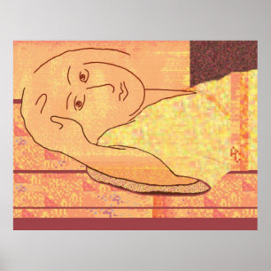 Gezeichnet für Matisse Poster