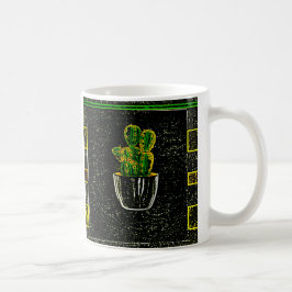 Gezeichnet Kaktus Kaffeetasse