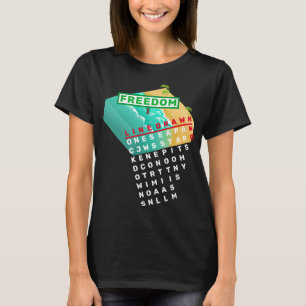 Gezeichnet Linie (dunkel) T-Shirt