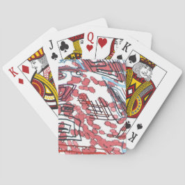gezeichnet spielkarten