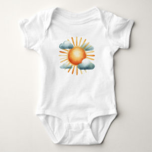 Gezeichnet Sun Baby Strampler