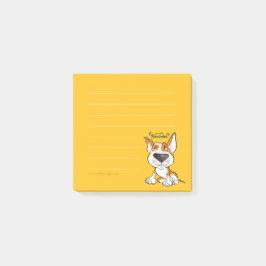 Gezeichnete klebrige Anmerkungen des Post-it Klebezettel
