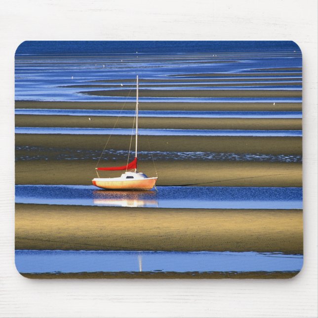 Gezeiten- Ebenen, Cape Cod, MA Mousepad (Vorne)