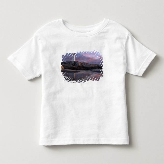 Gezeiten-Pool durch Leuchtturm Kleinkind T-shirt (Vorderseite)