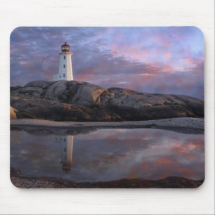 Gezeiten-Pool durch Leuchtturm Mousepad