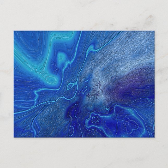 Gezeiten Postkarte (Vorderseite)