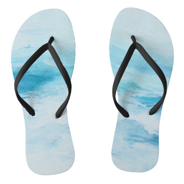 Gezeiten und Flüstern Flip Flops (Fußbett)