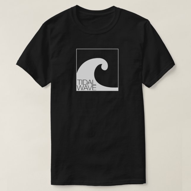 Gezeiten- Wellen-"Logo-" T - Shirt - Männer (Design vorne)