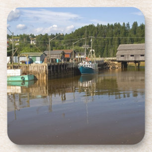 Gezeitenmitte in der Bay of Fundy bei St. Martins, Getränkeuntersetzer