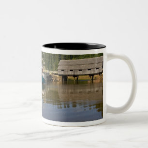 Gezeitenmitte in der Bay of Fundy bei St. Martins, Zweifarbige Tasse