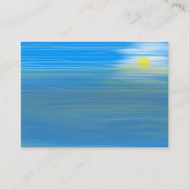 Gezeitenpool Visitenkarte (Vorderseite)