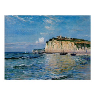 Gezeitenschwund in Pourville Poster