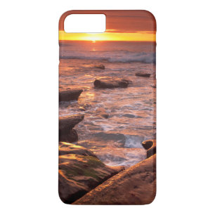 Gezeitentümpel bei Sonnenuntergang, Kalifornien iPhone 8 Plus/7 Plus Hülle