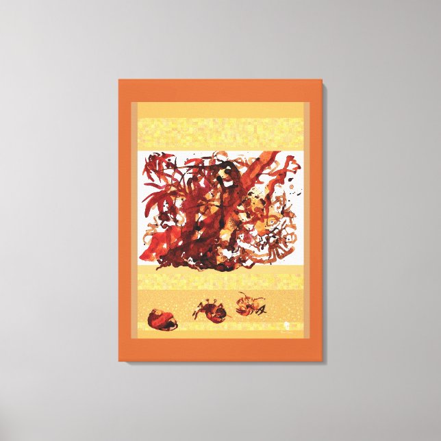 Gezeitenwinkel Leinwanddruck (Vorderseite)