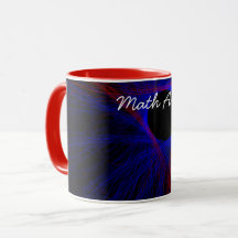 Gezielte geometrische Tasse des Dreiecks
