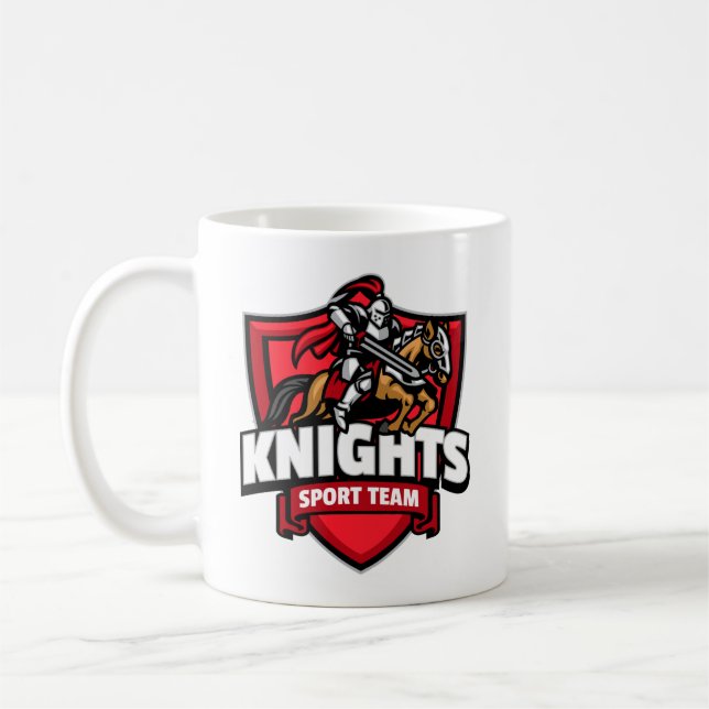 Gezielte Krieger Kaffeetasse (Links)