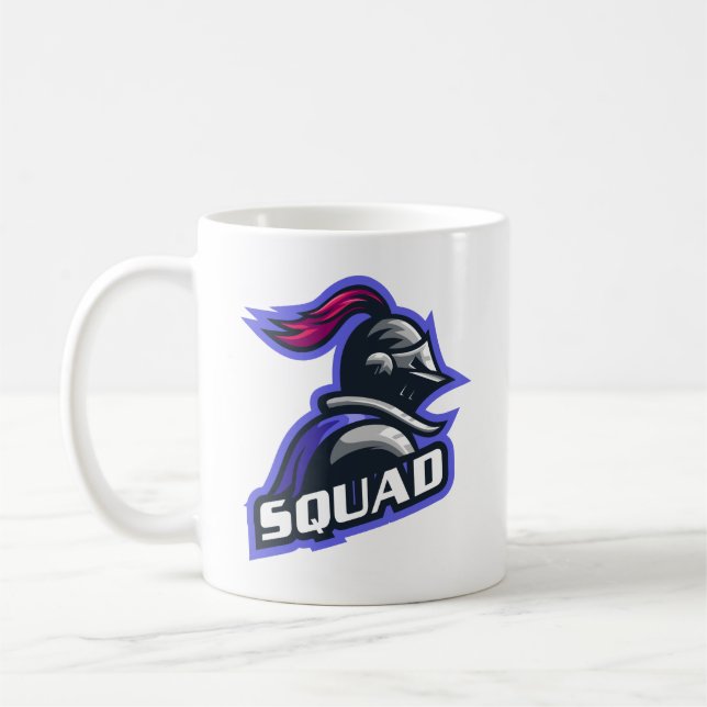 Gezielte Krieger Kaffeetasse (Links)