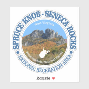 Gezierter Griff - Seneca schaukelt NRA Aufkleber