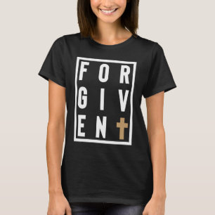 GEZOGEN Kreuz Jesus Gott Christlicher Glaube Wortk T-Shirt
