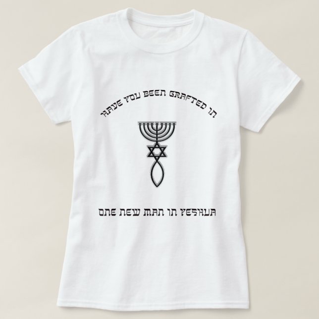 Gezüchtet in messianischem Siegel T-Shirt (Design vorne)
