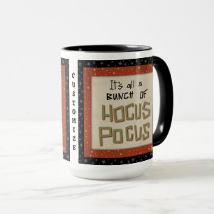 Gezwitscher Hokuspokus-Zitat individuell anpassbar Tasse